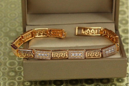 Браслет Xuping Jewelry Одіссей 17 см золотистий