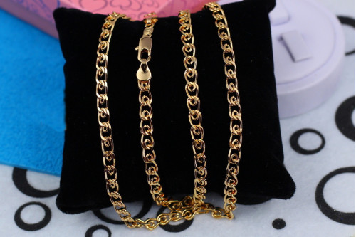 Ланцюг Xuping Jewelry лав 50 см 5 мм золотистий