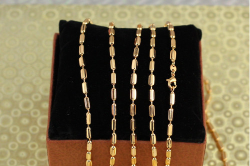 Ланцюг Xuping Jewelry сосиска 50 см 2,5 мм золотистий