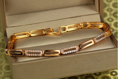 Браслет Xuping Jewelry Іспанія 20 см 4 мм золотистий