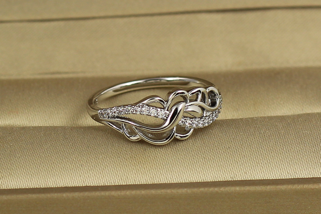 Кольцо  Xuping Jewelry Пассаж р 20 серебристое