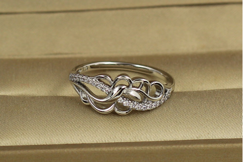 Кольцо  Xuping Jewelry Пассаж р 21 серебристое