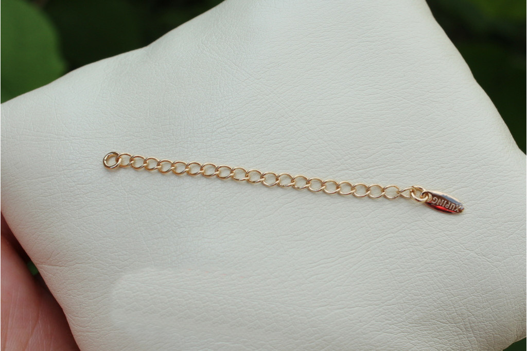 Подовжувач Xuping Jewelry для браслета 5 см золотистий