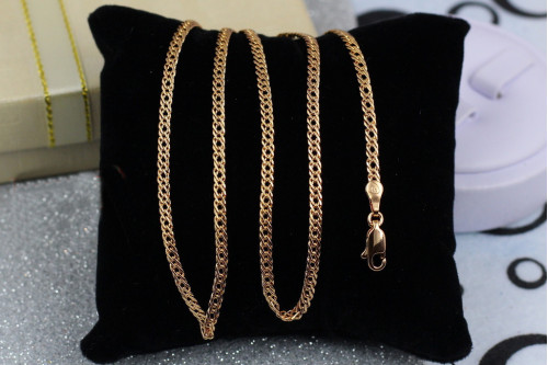 Ланцюг Xuping Jewelry ромб 50 см 3 мм золотистий