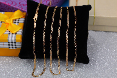 Ланцюг Xuping Jewelry фігаро 60 см 2 мм золотистий
