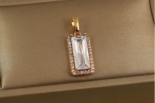 Кулон Xuping Jewelry Есмі 2 см золотистий