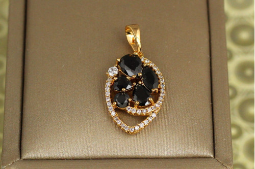 Кулон Xuping Jewelry Неоновая ночь 2,1 см золотистый