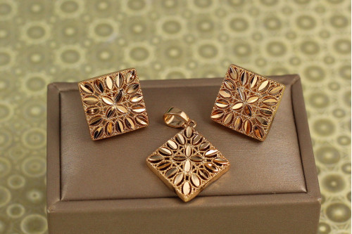 Набор Xuping Jewelry Магия Востока золотистый