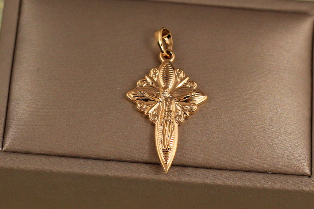 Кулон Xuping Jewelry Озарение 3 см золотистый