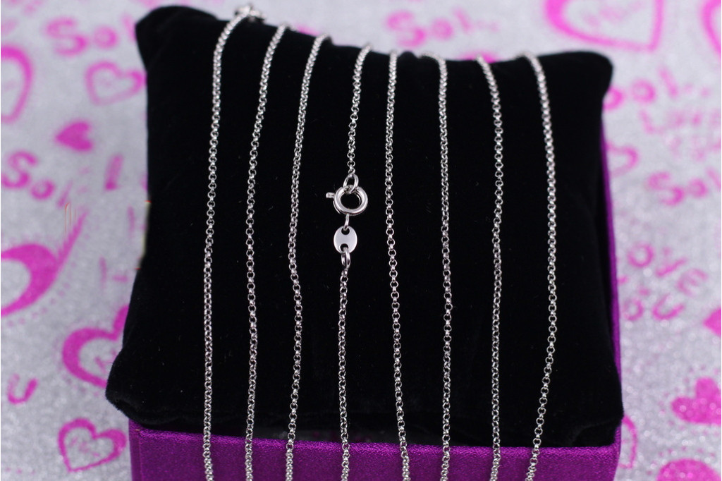 Цепь Xuping Jewelry якорная  60 см 1 мм серебристая