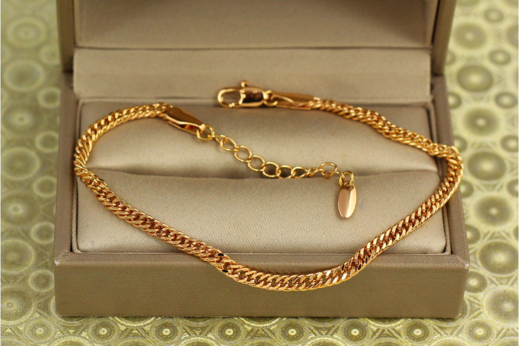 Браслет Xuping Jewelry кобра 18+3 см золотистый