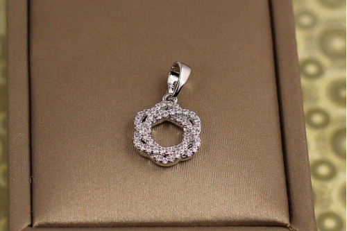 Кулон Xuping Jewelry Сияние бесконечности серебристый