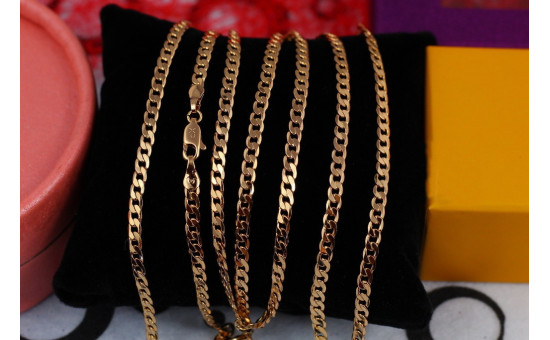 Ланцюг Xuping Jewelry панцирний 45 см 3 мм золотистий