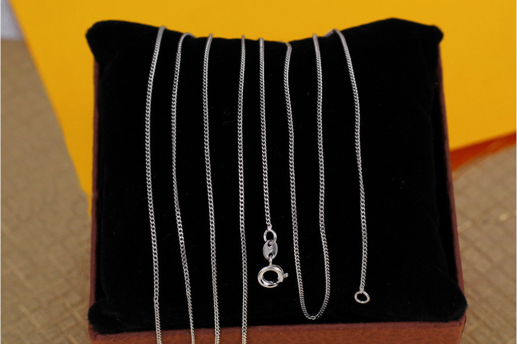 Цепь Xuping Jewelry панцирная 45 см 1 мм серебристая