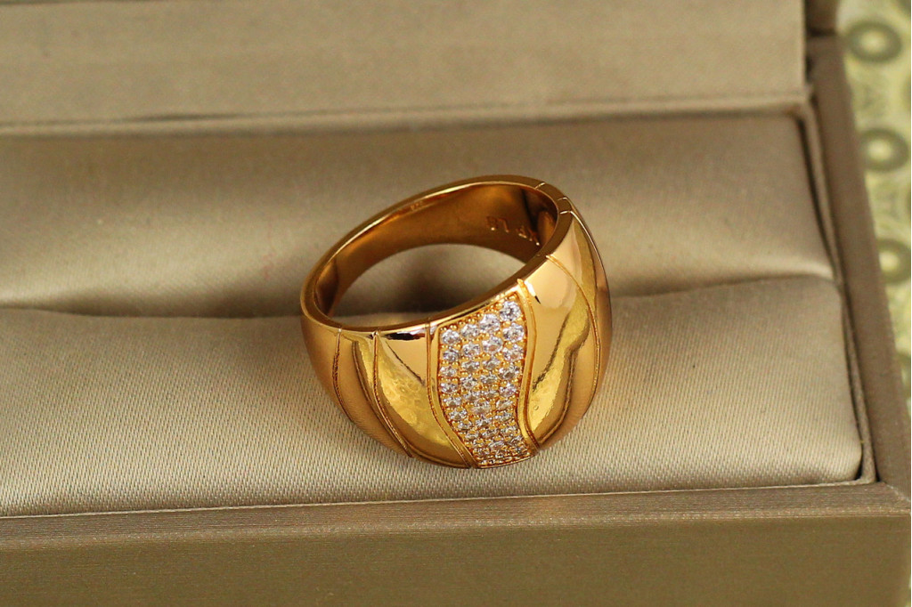 Кольцо Xuping Jewelry Синай р 20 золотистое