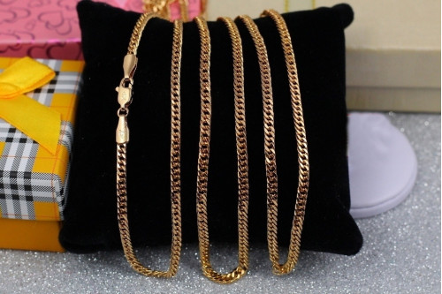 Ланцюг Xuping Jewelry кобра 55 см 3 мм золотистий