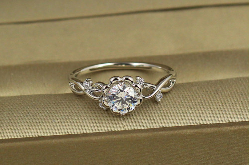 Кільце Xuping Jewelry Німфея р 16 сріблясте