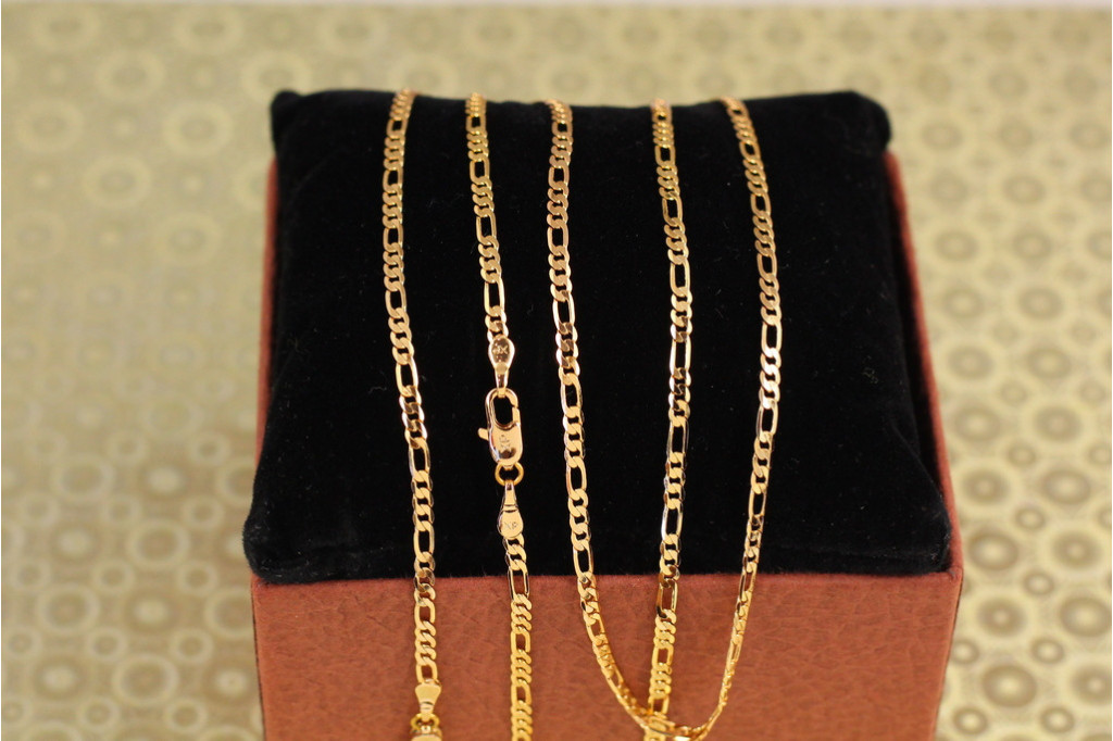 Ланцюг Xuping Jewelry Фігаро 50 см 2 мм золотистий