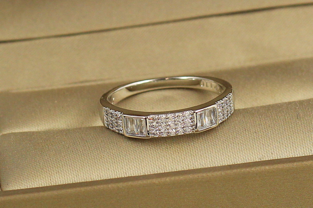 Кільце Xuping Jewelry Глейшер р 16 сріблясте