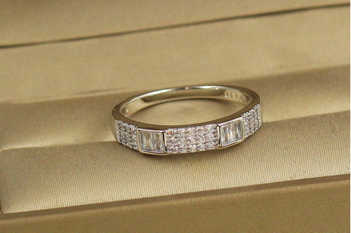 Кільце Xuping Jewelry Глейшер р 18 сріблясте