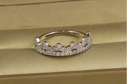 Кільце Xuping Jewelry Корона р 16 сріблясте