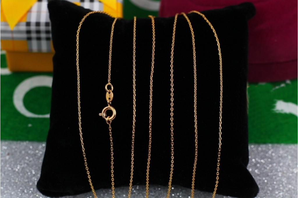 Цепь Xuping Jewelry  якорная 50 см 1 мм золотистая