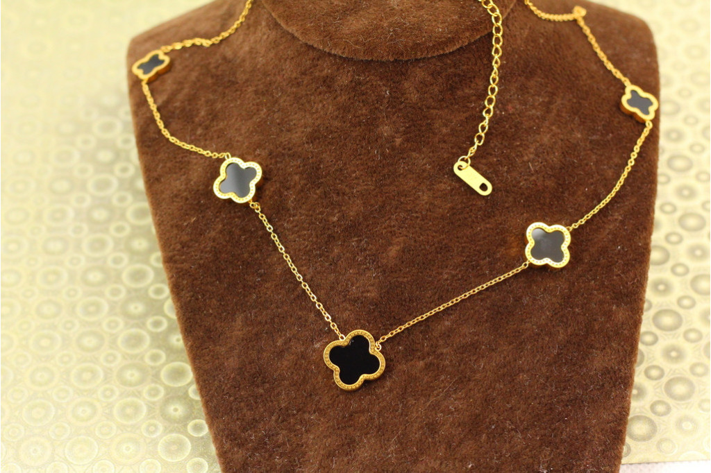 Набір Stainless steel Five Black Clover2 44+5 см лимонний