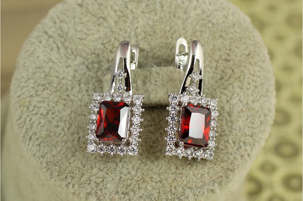 Набір Xuping Jewelry королівський гамбіт сріблястий