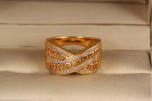 Кільце Xuping Jewelry Олімпія р 18 золотисте