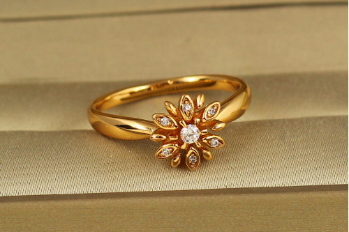 Кільце Xuping Jewelry Маргаритка р 16 золотисте