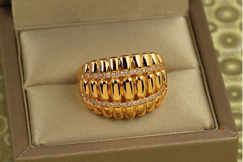 Кільце Xuping Jewelry Грілз р 21 золотисте