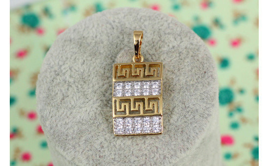 Кулон Xuping Jewelry грецький 2,1 см золотистий