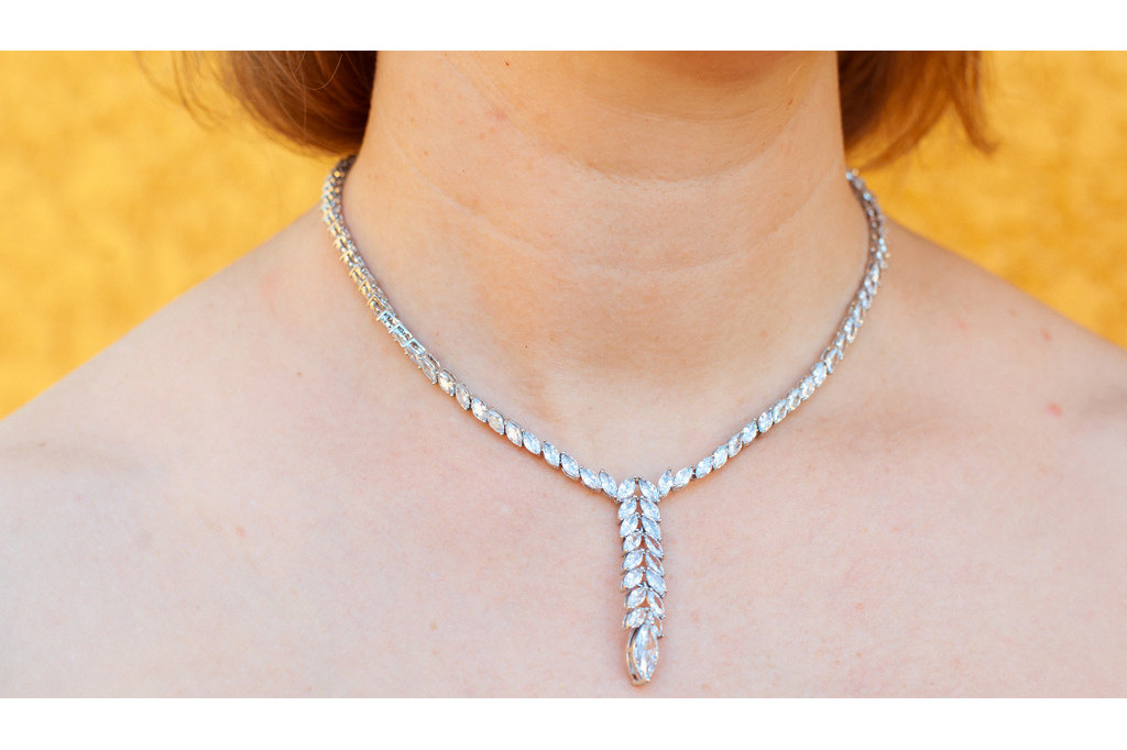 Комплект Колье и серьги Xuping Jewelry Дебора серебристые