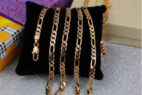 Ланцюг Xuping Jewelry фігаро 50 см 4 мм золотистий